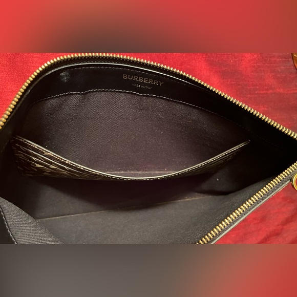 Burberry TB Large Pouch/Wristlet - Picture 3 of 4